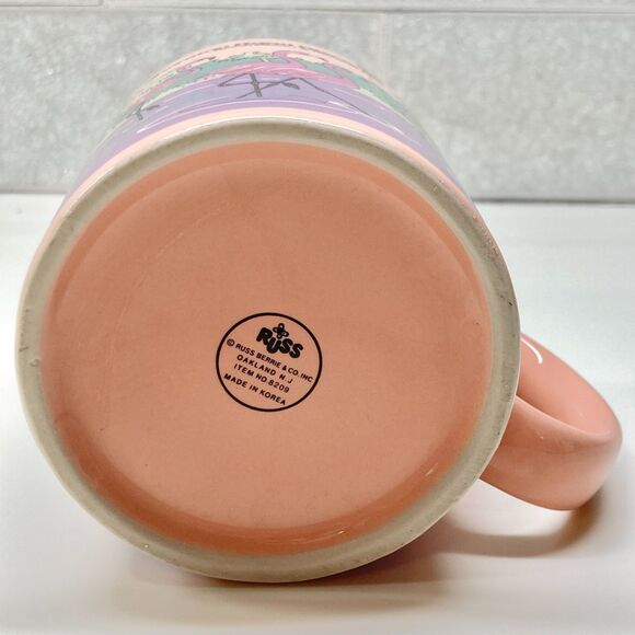 Vtg Sheraton Royal Biscayne Bay Miami Resort Hotel Coffee Mug Cup Flamingo Deco - Picture 7 of 11